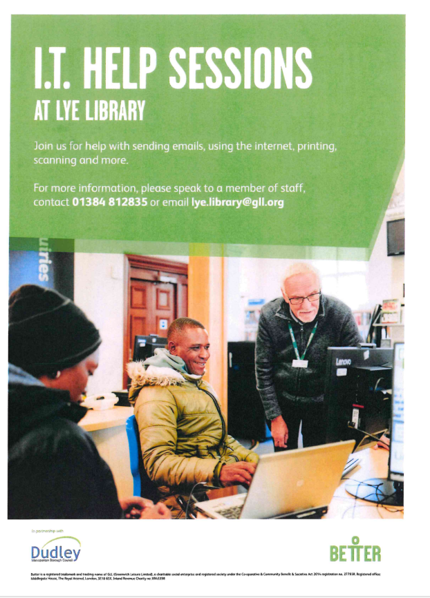 Lye Library - IT help sessions